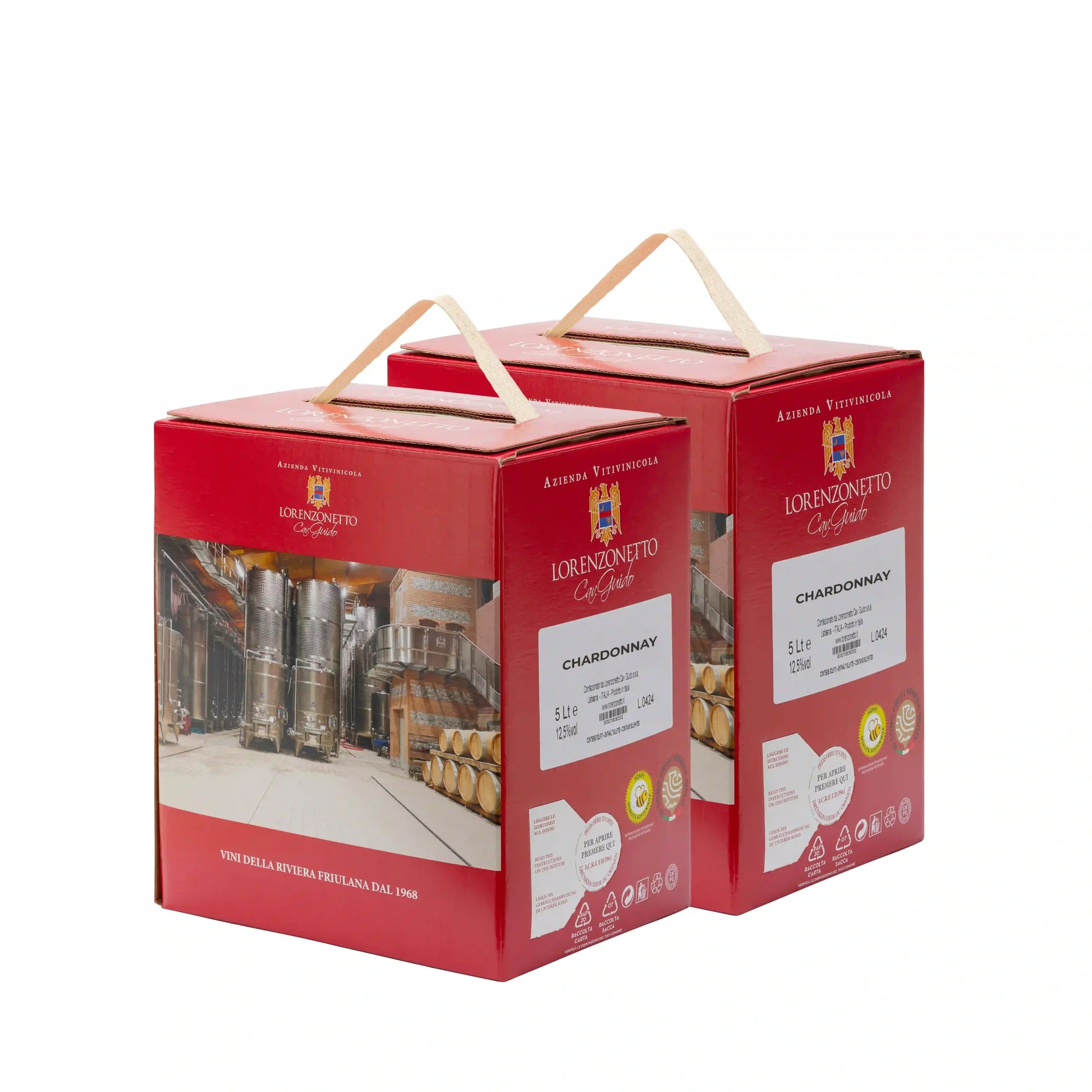 Chardonnay Box 5L - confezione